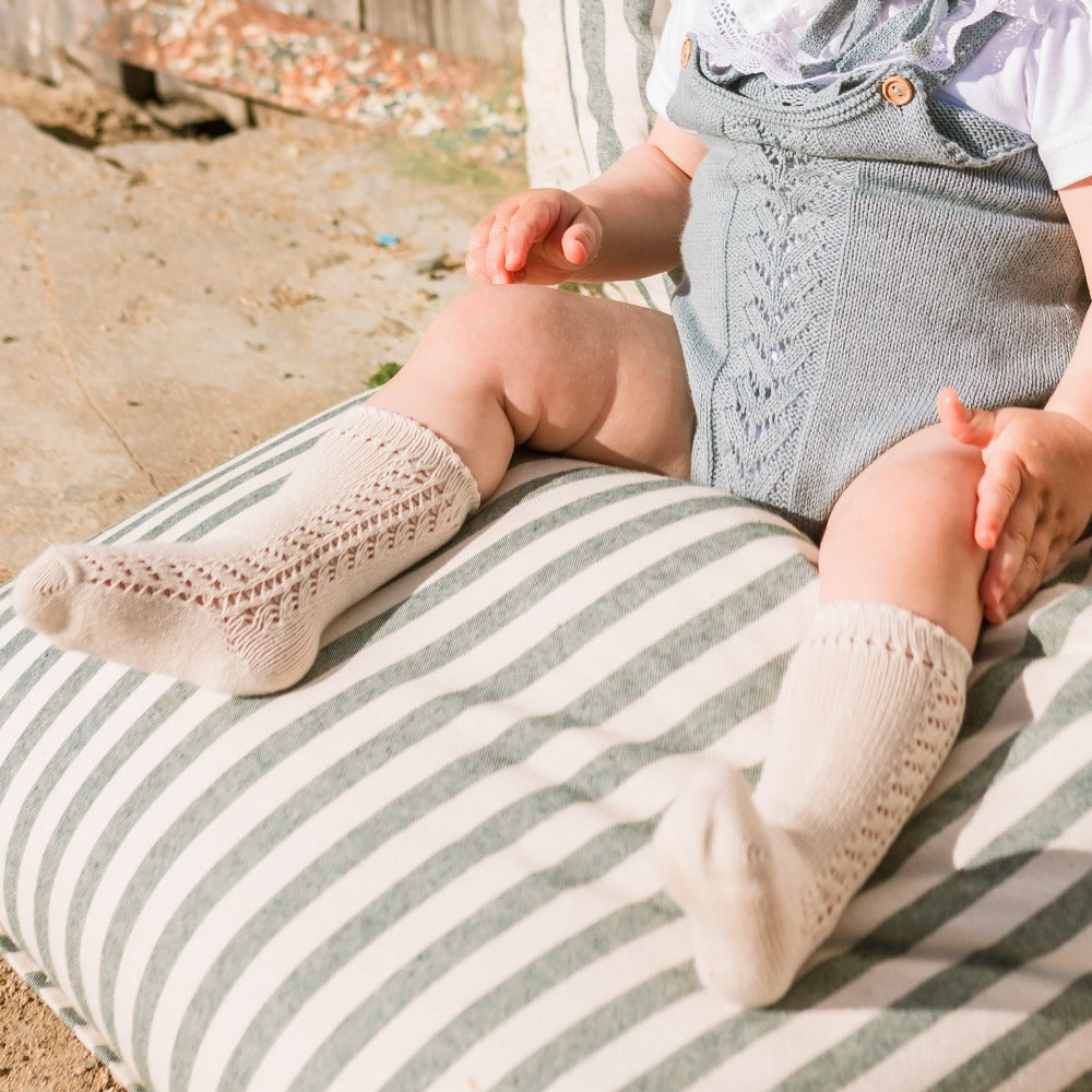 Chaussettes blanches bébé 0-6 mois